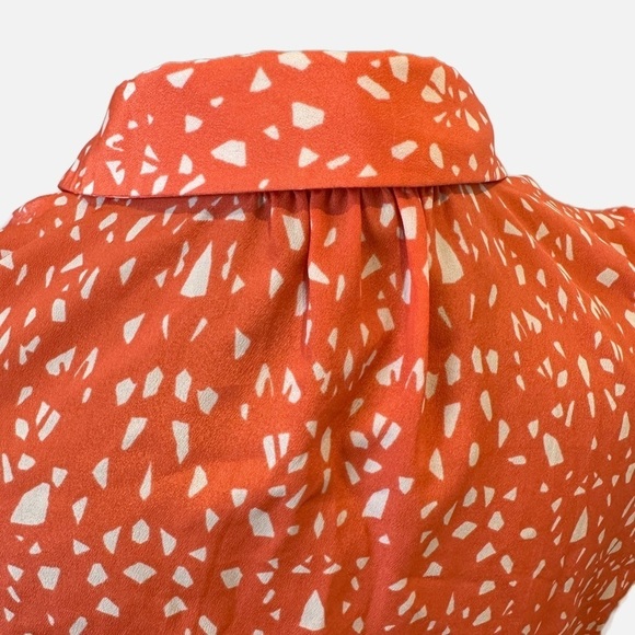 Loft orange printed tank size MP - Picture 3 of 4